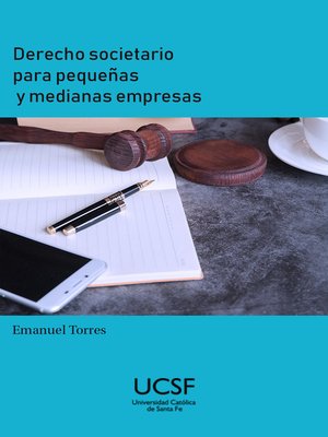 cover image of Derecho societario para pequeñas y medianas empresas